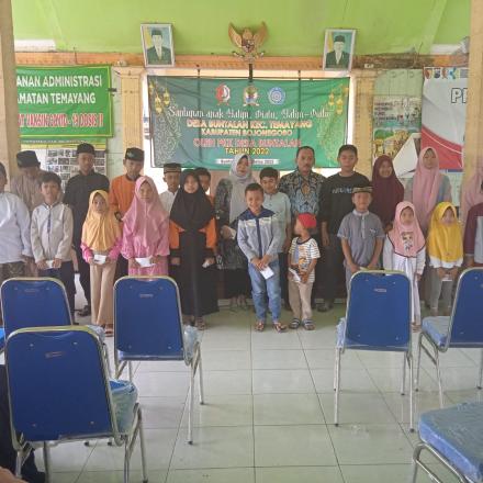 Berkah Bulan Muharam, 27 Anak Yatim, Piatu dan Yatim-Piatu Terima Santunan